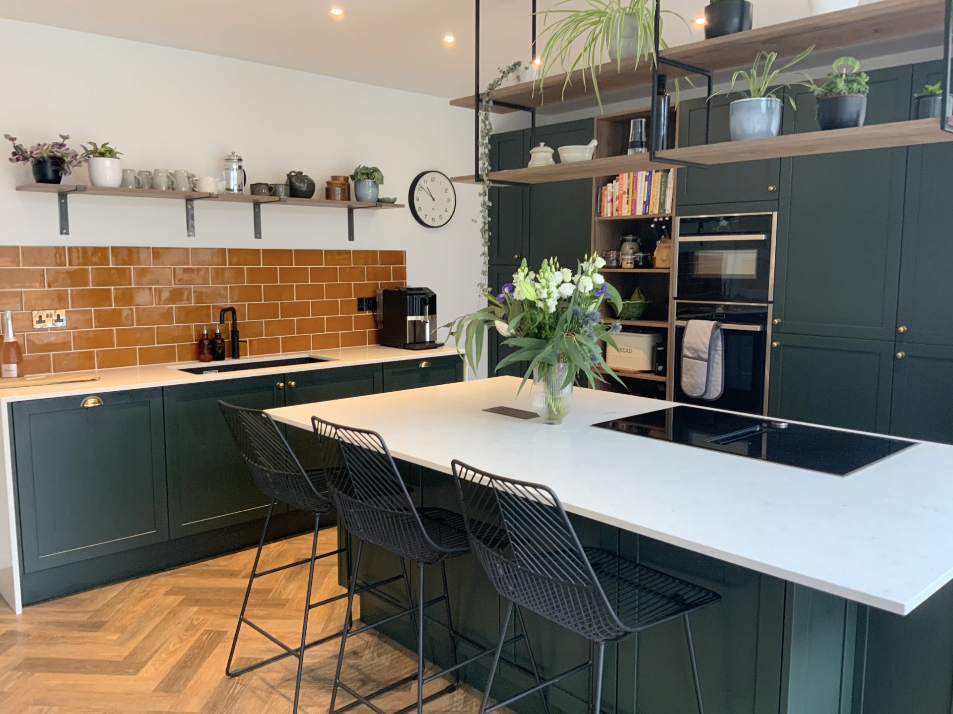 Super Skinny Highland Green Shaker 5 Kitchen project under 30k Lima Kitchens View 4