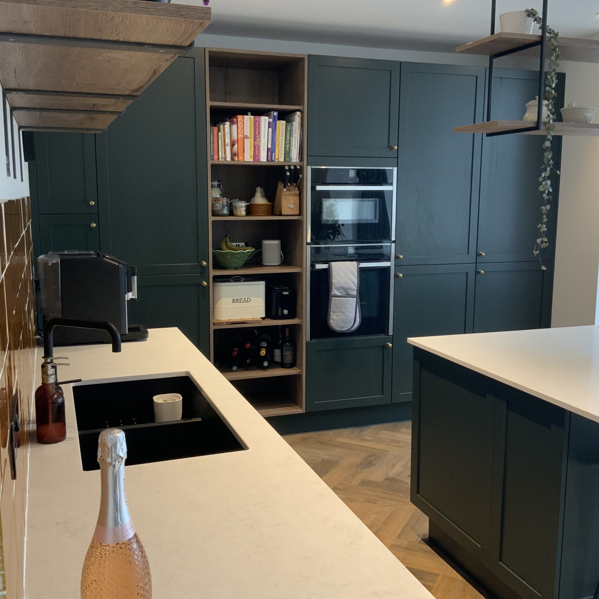 Super Skinny Highland Green Shaker 3 Kitchen project under 30k Lima Kitchens View 6