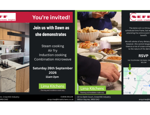 Join Us for an Inspiring NEFF Cooking Demonstration at Lima Kitchens in Milton Keynes.