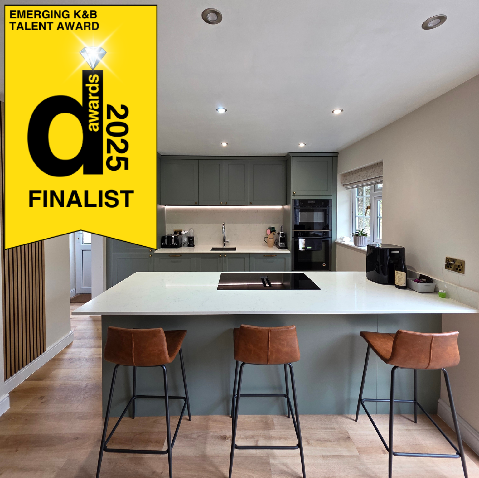 Finalist kitchen design in Designerati Awards